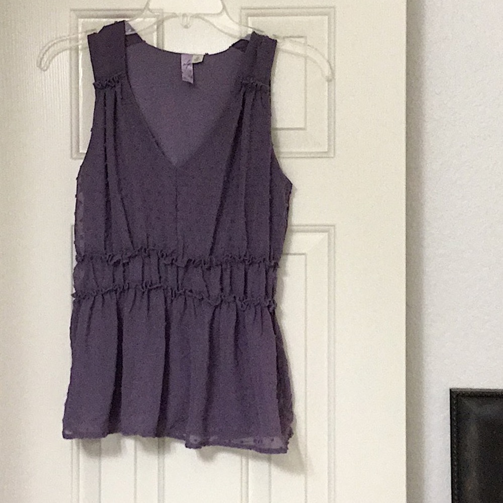 Altar”d State beautiful purple top